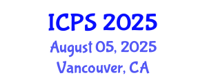 International Conference on Psychology and Sociology (ICPS) August 05, 2025 - Vancouver, Canada