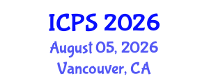 International Conference on Psychology and Sociology (ICPS) August 05, 2026 - Vancouver, Canada