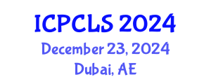 International Conference on Psychology, Cognitive and Linquistic Sciences (ICPCLS) December 23, 2024 - Dubai, United Arab Emirates