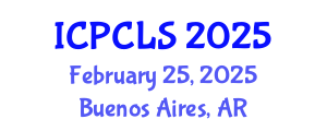 International Conference on Psychology, Cognitive and Linquistic Sciences (ICPCLS) February 25, 2025 - Buenos Aires, Argentina