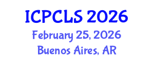 International Conference on Psychology, Cognitive and Linquistic Sciences (ICPCLS) February 25, 2026 - Buenos Aires, Argentina