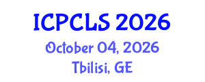 International Conference on Psychology, Cognitive and Linquistic Sciences (ICPCLS) October 04, 2026 - Tbilisi, Georgia