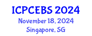 International Conference on Psychology, Cognitive, Education and Behavioral Sciences (ICPCEBS) November 18, 2024 - Singapore, Singapore