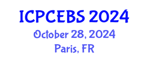 International Conference on Psychology, Cognitive, Education and Behavioral Sciences (ICPCEBS) October 28, 2024 - Paris, France