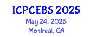 International Conference on Psychology, Cognitive, Education and Behavioral Sciences (ICPCEBS) May 24, 2025 - Montreal, Canada