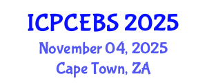 International Conference on Psychology, Cognitive, Education and Behavioral Sciences (ICPCEBS) November 04, 2025 - Cape Town, South Africa