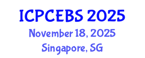 International Conference on Psychology, Cognitive, Education and Behavioral Sciences (ICPCEBS) November 18, 2025 - Singapore, Singapore