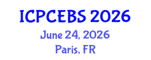 International Conference on Psychology, Cognitive, Education and Behavioral Sciences (ICPCEBS) June 24, 2026 - Paris, France