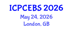 International Conference on Psychology, Cognitive, Education and Behavioral Sciences (ICPCEBS) May 24, 2026 - London, United Kingdom