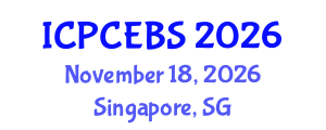 International Conference on Psychology, Cognitive, Education and Behavioral Sciences (ICPCEBS) November 18, 2026 - Singapore, Singapore