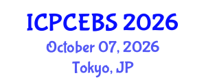 International Conference on Psychology, Cognitive, Education and Behavioral Sciences (ICPCEBS) October 07, 2026 - Tokyo, Japan