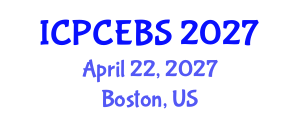 International Conference on Psychology, Cognitive, Education and Behavioral Sciences (ICPCEBS) April 22, 2027 - Boston, United States International Conference on Psychology, Cognitive, Education and Behavioral Sciences (ICPCEBS) April 22, 2027 - Boston, United States