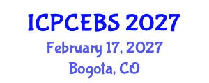 International Conference on Psychology, Cognitive, Education and Behavioral Sciences (ICPCEBS) February 17, 2027 - Bogota, Colombia