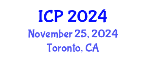 International Conference on Psychology (ICP) November 25, 2024 - Toronto, Canada