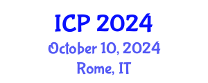 International Conference on Psychology (ICP) October 10, 2024 - Rome, Italy