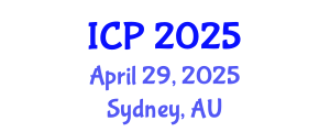 International Conference on Psychology (ICP) April 29, 2025 - Sydney, Australia