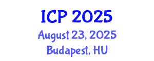 International Conference on Psychology (ICP) August 23, 2025 - Budapest, Hungary