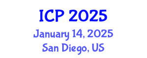International Conference on Psychology (ICP) January 14, 2025 - San Diego, United States