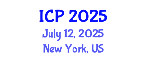 International Conference on Psychology (ICP) July 12, 2025 - New York, United States