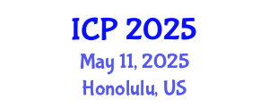 International Conference on Psychology (ICP) May 11, 2025 - Honolulu, United States