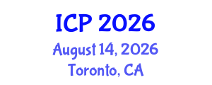 International Conference on Psychology (ICP) August 14, 2026 - Toronto, Canada International Conference on Psychology (ICP) August 14, 2026 - Toronto, Canada