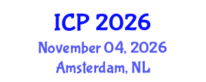 International Conference on Psychology (ICP) November 04, 2026 - Amsterdam, Netherlands International Conference on Psychology (ICP) November 04, 2026 - Amsterdam, Netherlands