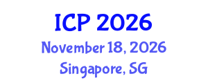 International Conference on Psychology (ICP) November 18, 2026 - Singapore, Singapore