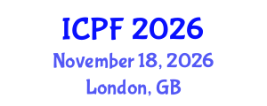 International Conference on Psychology of Family (ICPF) November 18, 2026 - London, United Kingdom