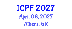 International Conference on Psychology of Family (ICPF) April 08, 2027 - Athens, Greece International Conference on Psychology of Family (ICPF) April 08, 2027 - Athens, Greece