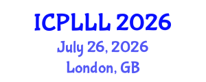 International Conference on Psychology of Language and Language Learning (ICPLLL) July 26, 2026 - London, United Kingdom