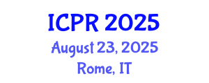 International Conference on Psychology of Religion (ICPR) August 23, 2025 - Rome, Italy