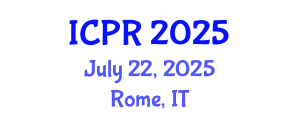 International Conference on Psychology of Religion (ICPR) July 22, 2025 - Rome, Italy