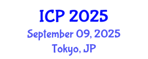 International Conference on Psychotherapy (ICP) September 09, 2025 - Tokyo, Japan