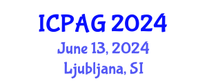 International Conference on Public Administration and Government (ICPAG) June 13, 2024 - Ljubljana, Slovenia