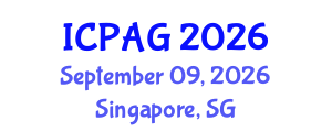 International Conference on Public Administration and Government (ICPAG) September 09, 2026 - Singapore, Singapore