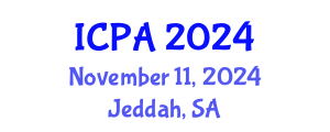International Conference on Public Art (ICPA) November 11, 2024 - Jeddah, Saudi Arabia