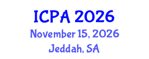 International Conference on Public Art (ICPA) November 15, 2026 - Jeddah, Saudi Arabia