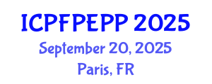International Conference on Public Finance, Public Economics and Public Policy (ICPFPEPP) September 20, 2025 - Paris, France