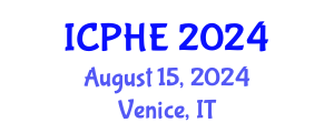 International Conference on Public Health and Epidemiology (ICPHE) August 15, 2024 - Venice, Italy