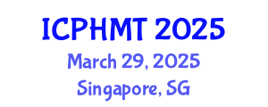 International Conference on Public Health and Medical Technology (ICPHMT) March 29, 2025 - Singapore, Singapore