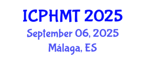 International Conference on Public Health and Medical Technology (ICPHMT) September 06, 2025 - Málaga, Spain