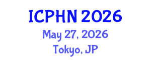 International Conference on Public Health and Nursing (ICPHN) May 27, 2026 - Tokyo, Japan