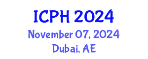 International Conference on Public Health (ICPH) November 07, 2024 - Dubai, United Arab Emirates