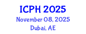 International Conference on Public Health (ICPH) November 08, 2025 - Dubai, United Arab Emirates
