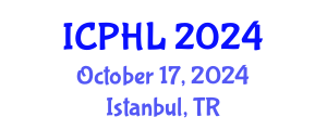 International Conference on Public Health Law (ICPHL) October 17, 2024 - Istanbul, Turkey