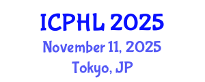 International Conference on Public Health Law (ICPHL) November 11, 2025 - Tokyo, Japan