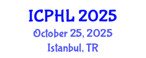 International Conference on Public Health Law (ICPHL) October 25, 2025 - Istanbul, Turkey