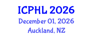 International Conference on Public Health Law (ICPHL) December 01, 2026 - Auckland, New Zealand