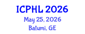 International Conference on Public Health Law (ICPHL) May 25, 2026 - Batumi, Georgia International Conference on Public Health Law (ICPHL) May 25, 2026 - Batumi, Georgia