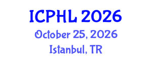 International Conference on Public Health Law (ICPHL) October 25, 2026 - Istanbul, Turkey